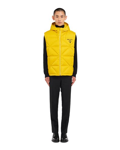 prada yellow vest|Prada sweater men's.